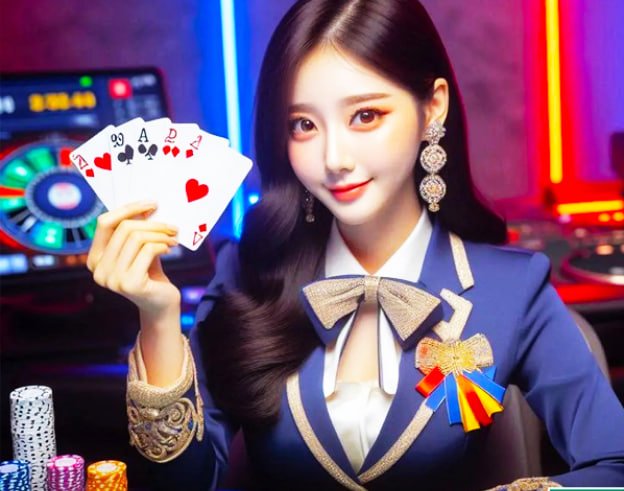 Happy player enjoying majicjili mobile sports betting and casino games